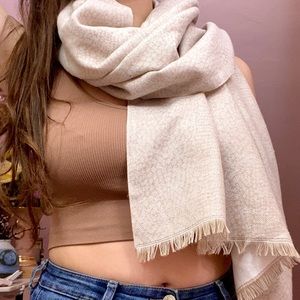 Beige Scarf, one size, a new day